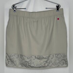 Terry Rover‎ Bike Skort Beige Activewear Sz XL